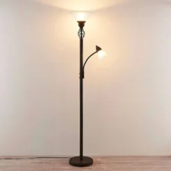 Dunja Vloerlamp Rust - Lucande - Koop Online -Lucande 42510965028313