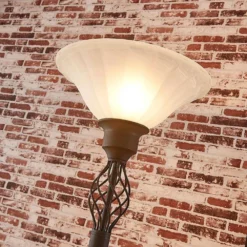 Dunja Vloerlamp Rust - Lucande - Koop Online -Lucande 42510965028314