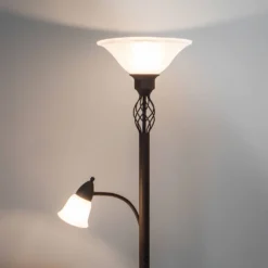 Dunja Vloerlamp Rust - Lucande - Koop Online -Lucande 42510965028316