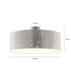 Aura Plafondlamp White - Lucande - Koop Online -Lucande 42510965083075