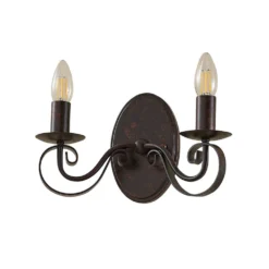 Caleb Wandlamp Rust - Lucande - Koop Online