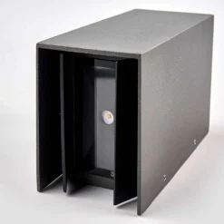 Kimian Buiten Wandlamp Dark Grey - Lucande - Koop Online -Lucande 42510965127316 1