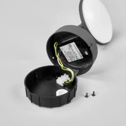 Finny Buiten Wandlamp Dark Grey/White - Lucande - Koop Online -Lucande 42510965209106