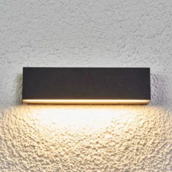 Elvira Buiten Wandlamp IP65 Graphite - Lucande - Koop Online 9 Elvira Buiten Wandlamp IP65 Graphite - Lucande - Koop Online -Lucande 42510965210542 1