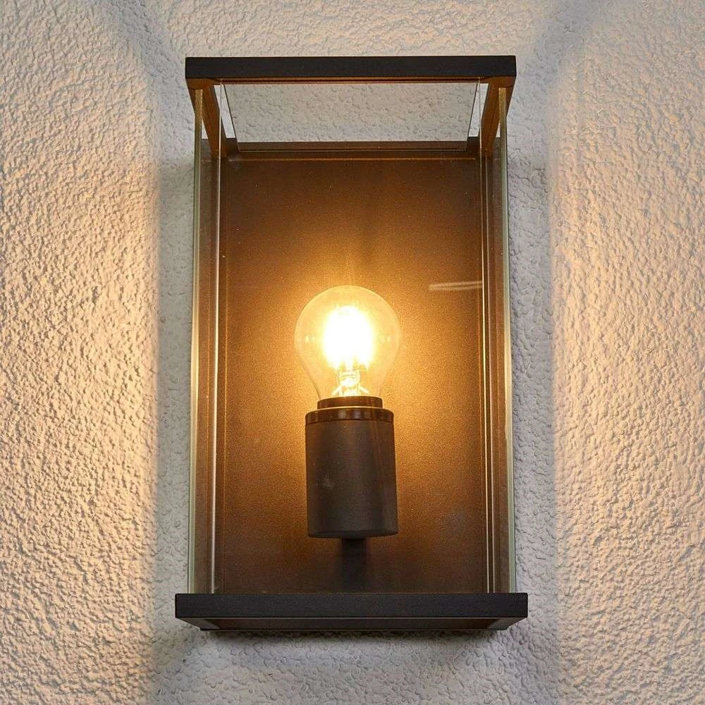 Annalea Buiten Wandlamp IP54 Dark Grey - Lucande - Koop Online 4 Annalea Buiten Wandlamp IP54 Dark Grey - Lucande - Koop Online - Afbeelding 2