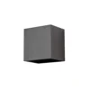 Evie Buiten Wandlamp Dark Grey/Clear - Lucande - Koop Online