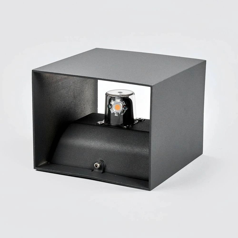 Evie Buiten Wandlamp Dark Grey/Clear - Lucande - Koop Online 5 Evie Buiten Wandlamp Dark Grey/Clear - Lucande - Koop Online - Afbeelding 3