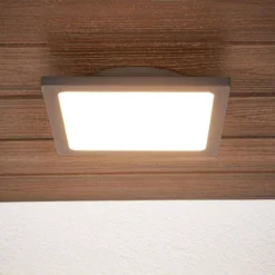 Mabella Buiten Plafondlamp W/Sensor Dark Grey/White - Lucande - Koop Online -Lucande 42510965271552