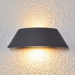 Glen Buiten Wandlamp Antracite/White - Lucande - Koop Online -Lucande 42510965276502