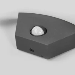 Jule Buiten Wandlamp W/Sensor Graphite/White - Lucande - Koop Online -Lucande 42510965280225