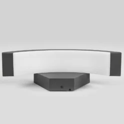 Jule Buiten Wandlamp Graphite/White - Lucande - Koop Online -Lucande 42510965280393