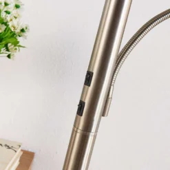 Dunja Vloerlamp Nickel - Lucande - Koop Online -Lucande 42510965282684