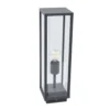 Annalea Buiten Tuinlamp H50 Dark Grey/Clear - Lucande - Koop Online -Lucande 42510965285891