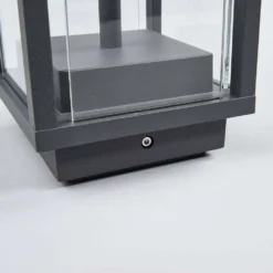 Annalea Buiten Tuinlamp H50 Dark Grey/Clear - Lucande - Koop Online -Lucande 42510965285894