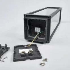 Annalea Buiten Tuinlamp H50 Dark Grey/Clear - Lucande - Koop Online -Lucande 42510965285896