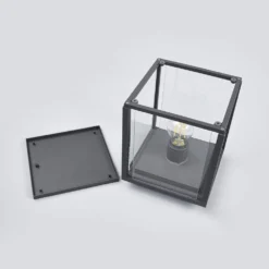 Annalea Buiten Tuinlamp H20 Dark Grey/Clear - Lucande - Koop Online -Lucande 42510965286025