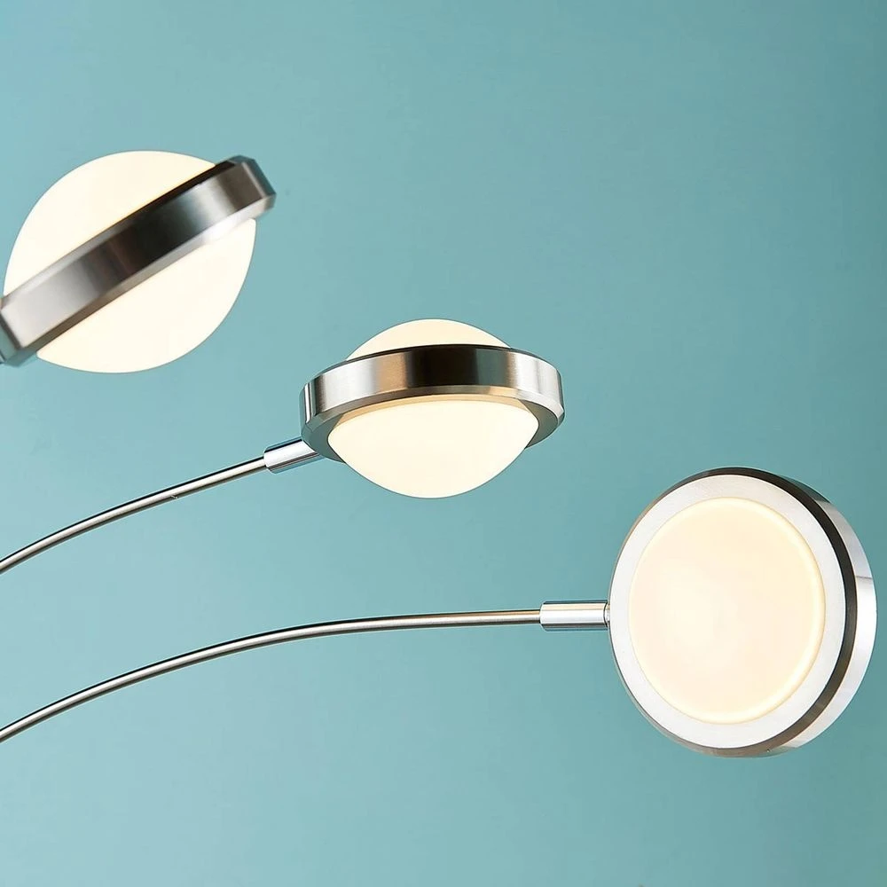Catriona Vloerlamp Nickel - Lucande - Koop Online 8 Catriona Vloerlamp Nickel - Lucande - Koop Online - Afbeelding 6