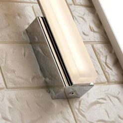 Julie Wandlamp IP44 White/Chrome - Lucande - Koop Online -Lucande 42510965305375