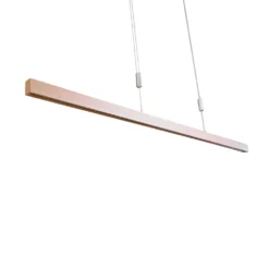 Nora Hanglamp Oak/Nickel - Lucande - Koop Online
