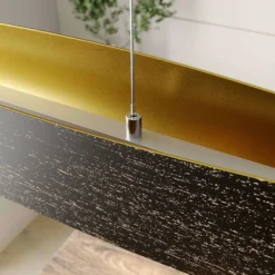 Ebu Hanglamp Black/Gold - Lucande - Koop Online -Lucande 42510965372844 1