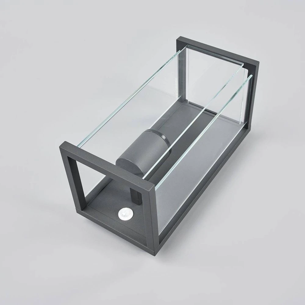 Annalea Buiten Wandlamp IP54 W/Sensor Dark Grey - Lucande - Koop Online 5 Annalea Buiten Wandlamp IP54 W/Sensor Dark Grey - Lucande - Koop Online - Afbeelding 3