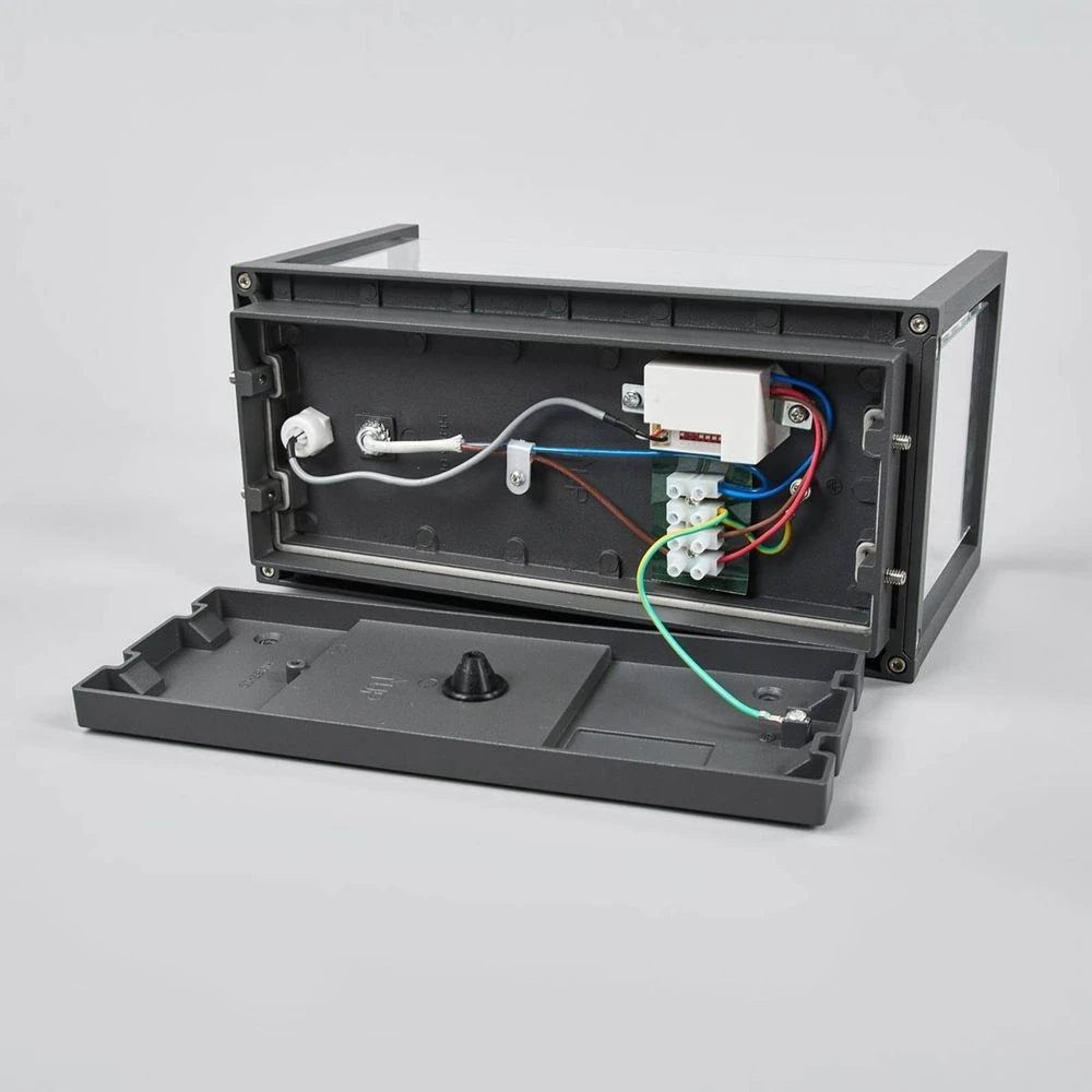 Annalea Buiten Wandlamp IP54 W/Sensor Dark Grey - Lucande - Koop Online 7 Annalea Buiten Wandlamp IP54 W/Sensor Dark Grey - Lucande - Koop Online - Afbeelding 5