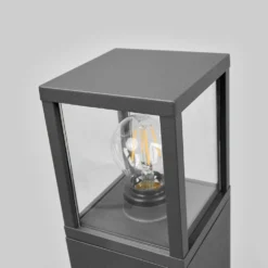 Klemens Short Buiten Tuinlampe IP54 Graphite - Lucande - Koop Online -Lucande 42510965387934