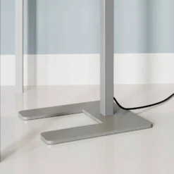 Esmael Vloerlamp Alu/White - Lucande - Koop Online -Lucande 42510965398994