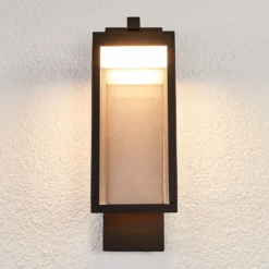 Ferdinand Buiten Wandlamp Dark Grey - Lucande - Koop Online -Lucande 42510965411513