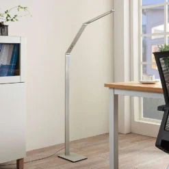 Nicano Vloerlamp Alu - Lucande - Koop Online -Lucande 42510965419913