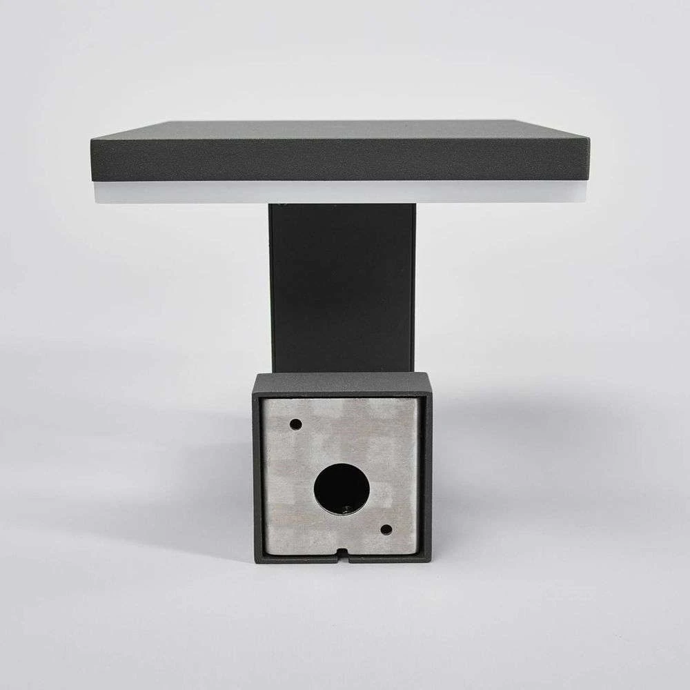 Olesia Buiten Wandlamp W/Sensor Dark Grey/Opal - Lucande - Koop Online 8 Olesia Buiten Wandlamp W/Sensor Dark Grey/Opal - Lucande - Koop Online - Afbeelding 6