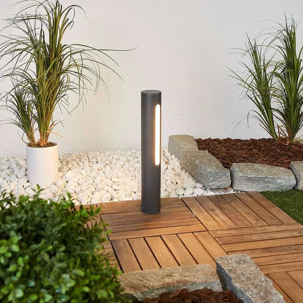 Tomas Buiten Tuinlamp H40 Dark Grey/White - Lucande - Koop Online 7 Tomas Buiten Tuinlamp H40 Dark Grey/White - Lucande - Koop Online - Afbeelding 5