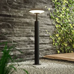 Fenia Buiten Tuinlamp H60 Anthracite/Opal - Lucande - Koop Online -Lucande 42510965479792
