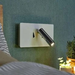 Elske Wandlamp White/Chrome - Lucande - Koop Online -Lucande 42510965481053