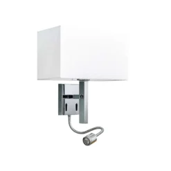 Pelto Wandlamp White/Chrome - Lucande - Koop Online
