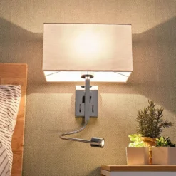 Pelto Wandlamp White/Chrome - Lucande - Koop Online -Lucande 42510965484885
