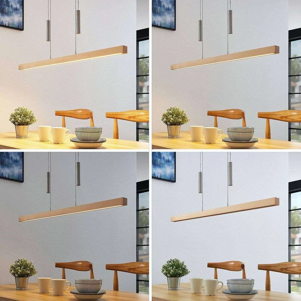 Pia Hanglamp Beech - Lucande - Koop Online 4 Pia Hanglamp Beech - Lucande - Koop Online - Afbeelding 2