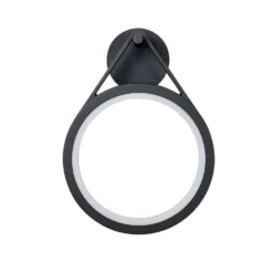 Mirco Buiten Wandlamp Graphite/White - Lucande - Koop Online