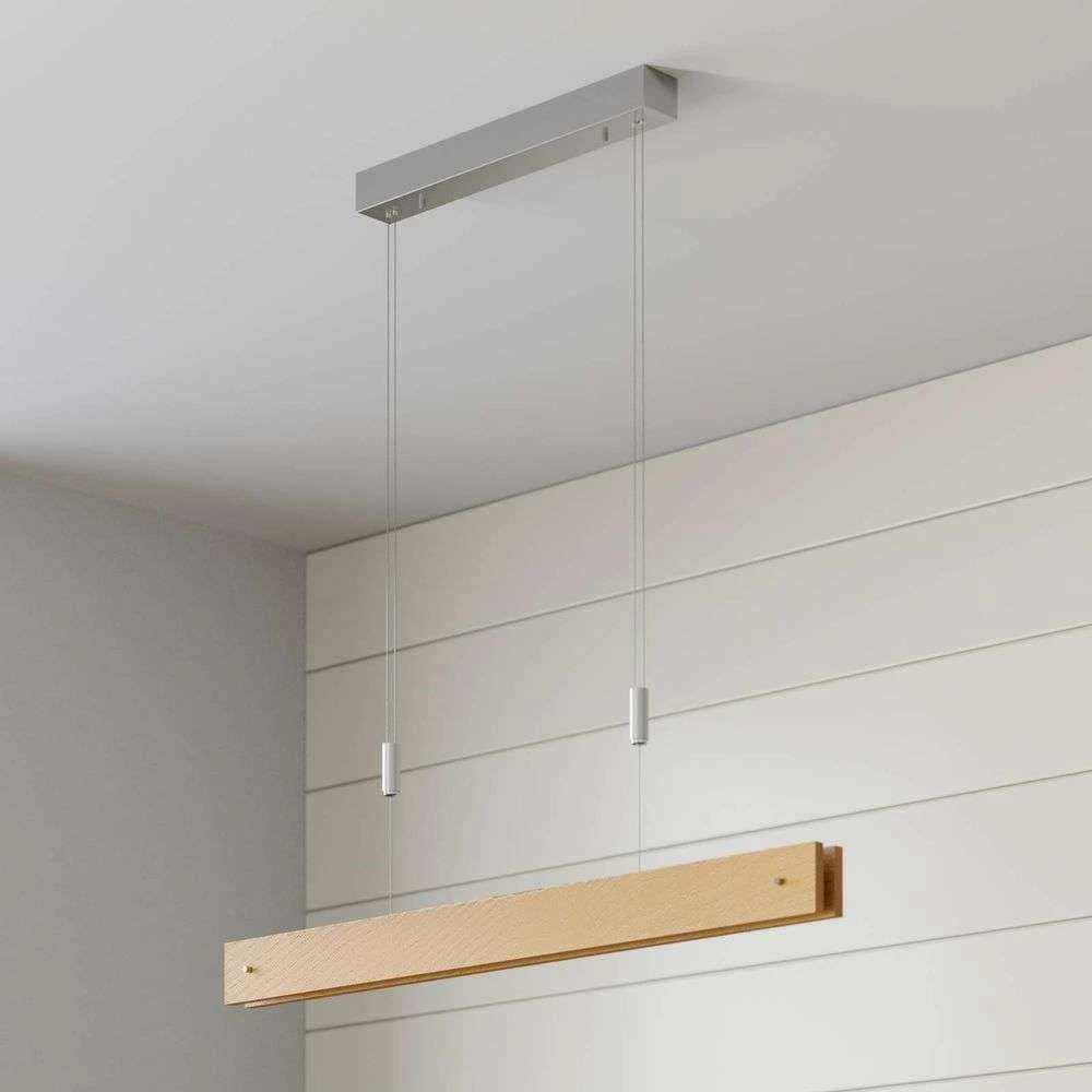 Karinja Hanglamp Wood/Nickel - Lucande - Koop Online 4 Karinja Hanglamp Wood/Nickel - Lucande - Koop Online - Afbeelding 2