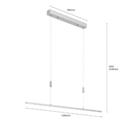 Arnik Hanglamp L120 Nickel - Lucande - Koop Online 13 Arnik Hanglamp L120 Nickel - Lucande - Koop Online -Lucande 42510965491646