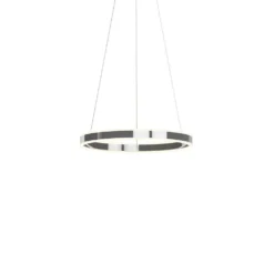 Lyani Hanglamp Ø50 Chrome/White - Lucande - Koop Online