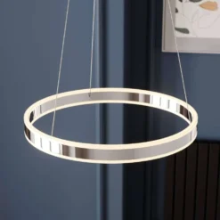 Lyani Hanglamp Ø50 Chrome/White - Lucande - Koop Online -Lucande 42510965502384