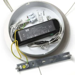 Lyani Hanglamp Ø60 Chrome/White - Lucande - Koop Online -Lucande 42510965502456 1