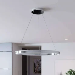 Lyani Hanglamp Ø80 Chrome/White - Lucande - Koop Online -Lucande 42510965502523