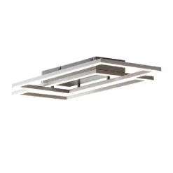 Quadra Plafondlamp Dim. S Steel/White - Lucande - Koop Online
