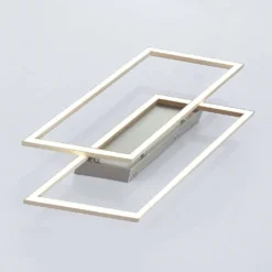 Quadra Plafondlamp Dim. S Steel/White - Lucande - Koop Online -Lucande 42510965509486