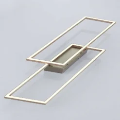 Quadra Plafondlamp Dim. M Steel/White - Lucande - Koop Online -Lucande 42510965509624