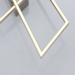 Quadra Plafondlamp Dim. M Steel/White - Lucande - Koop Online -Lucande 42510965509625