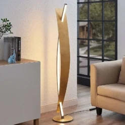 Marija Vloerlamp Gold/Silver - Lucande - Koop Online -Lucande 42510965526764