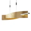 Marija Hanglamp L100 Gold/Silver - Lucande - Koop Online -Lucande 42510965526831